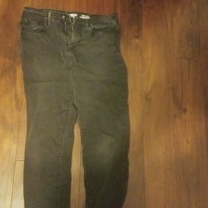 Black High-Rise Skinny Jeans